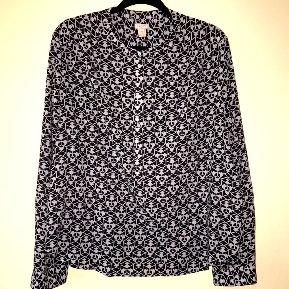 J. Crew Popover Blouse